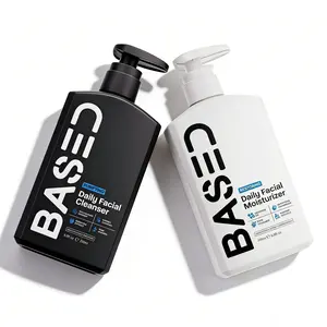 BASED Daily Skincare Duo 6.8FL OZ | Purifying Face Wash + Restoring Moisturizer | Built For All Skin Types | 100% Non-Toxic, Healthy Ingredients | Hormone Safe - ZERO Endocrine Disruptors 200ml