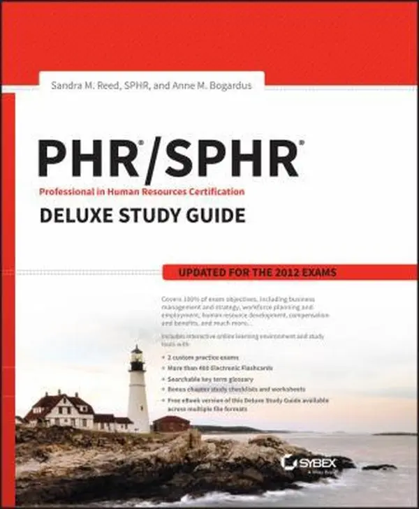 USED Book - PHR / SPHR Professional in Human Resources Certification Deluxe Study Guide by Sandra M. Reed (Hardcover) - english