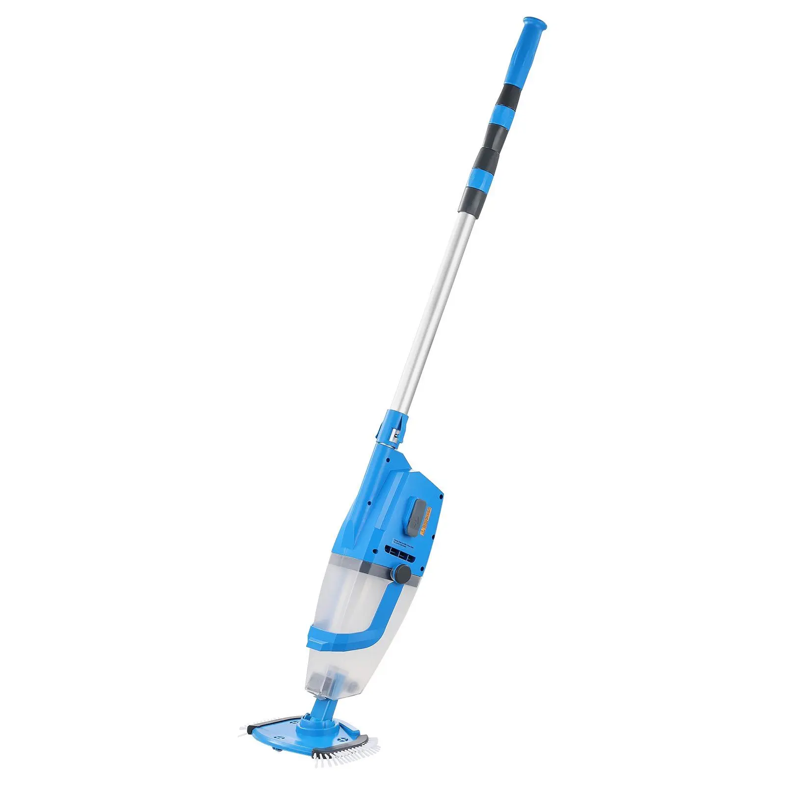 VEVOR Cordless Handheld Swimming Pool Vacuum, 26 GPM Rechargeable Pool Cleaner with 1H Max Runtime & Extension Pole, Cordless Pool Cleaner, Handheld Pool Cleaner