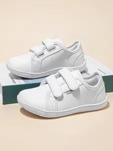 Hobibear Children's Leather Shoes, Girls' Wide Toe Sneakers Trainer Shoes, Baby Boys' Big Toe Trendy Trainers Shoes, Loose and Lightweight Walking Shoes, Casual Trainer Shoes, Training Footwear, Preschool Footwear