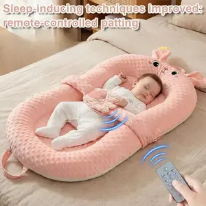 Poplid Baby Bed in Bed Anti-Startle Soothing Bed Slope Can Pat Sleeping Pad Bionic Landing Wake Up Coax Sleep Artifact