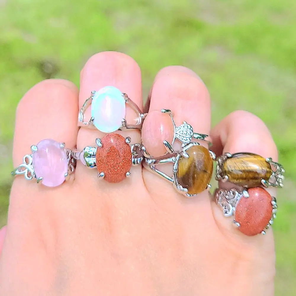 random crystal ring