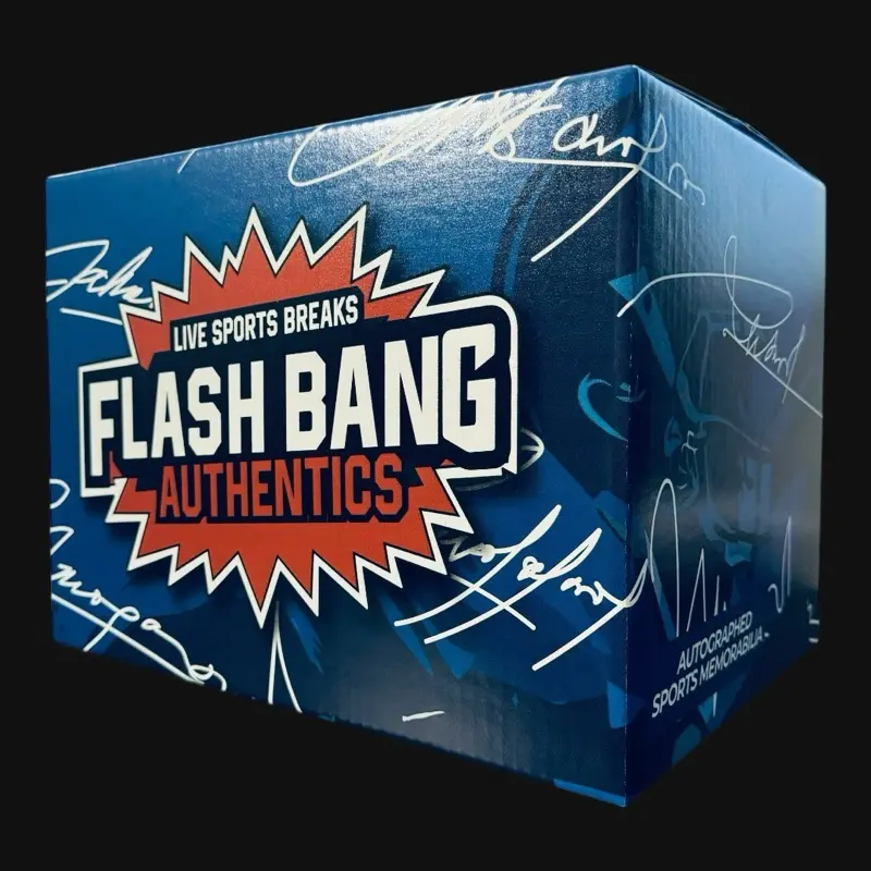 PYD Flash Bang Flex Sports Card Set with 2 Collectible Sports Trading Cards, Team Trading Card