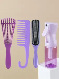 Hair Styling Tool Set, Hair Brush & Comb & Spray Bottle Set, Professional Hair Styling Tool for Women & Girls, Hairdressing Tool Set, Hair Tools