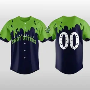 Asheville Tourists Snot Otters Baseball Jersey – Funny Minor League Shirt, Sports Fan Merch, Unisex Streetwear Outfit