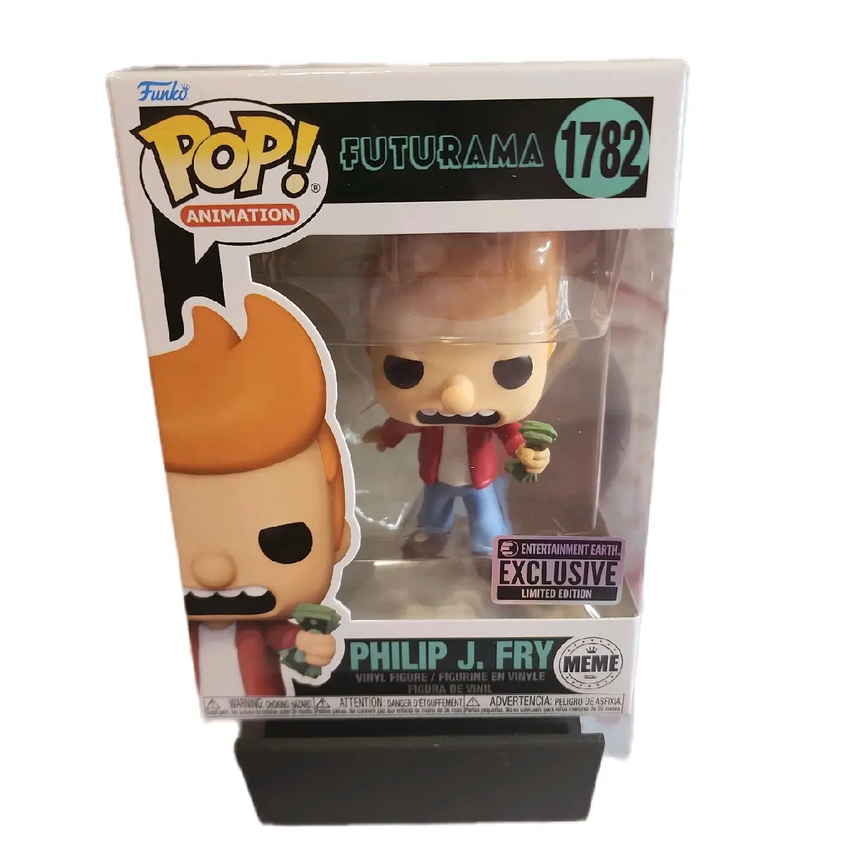 Funko Pop Animation Philip J. Fry Meme #1782 Futurama "Shut Up and Take My Money"