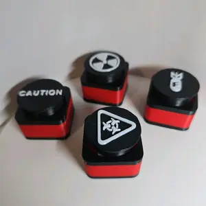 POCKET FIDGET CLICKER Sensory Stress Reliever Stress Cubes