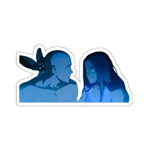 Aang & Katara Sticker