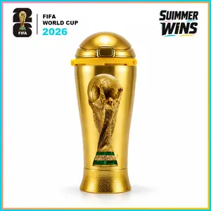 Official 2026 FIFA World Cup Blow Horn Cup | Cheer & 19oz Sip 2-in-1 Reusable Water Bottle with Built-In Horn for Sports Games rowdy cup Tailgates  Parties & Events Fantasy Football Championship SummerWins