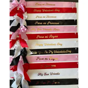 Primera Colección de 12 listones personalizados “SAN VALENTÍN 2026”