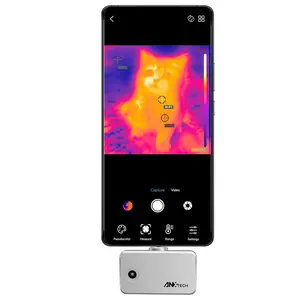 Thermal Imaging Camera for Android, 96x96 IR Resolution, 25Hz Infrared Camera with Temperature Measurement, -4°F to 1022°F, Plug-and-Play USB-C Thermal Imager for Home, Electrical & DIY Inspection