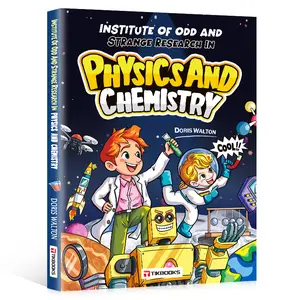 S-【TIKBOOKS】【Physical Chemistry Comic Enlightenment Book】Comic form tells the knowledge of mathematics, physics and chemistry to stimulate children's interest in learning