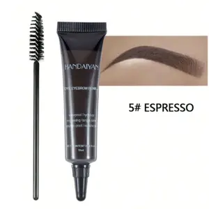HANDAIYAN Tube Waterproof, Non-Smudged Brow Liquid, Long-Lasting, Quick-Drying, Waterproof And Antiperspirant For Daily Holiday Use 10ml