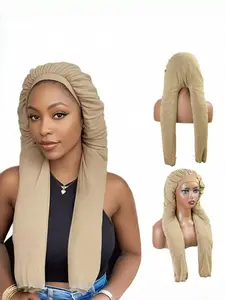 Dual-Use Soft Breathable Long Hair Sleep Cap, Fashion Smooth Comfort, Ideal for Braided Sleep Headscarf, High-Quality Women's Braided Sleep Cap, Sleep Bonnets, Sleeping Bonnet