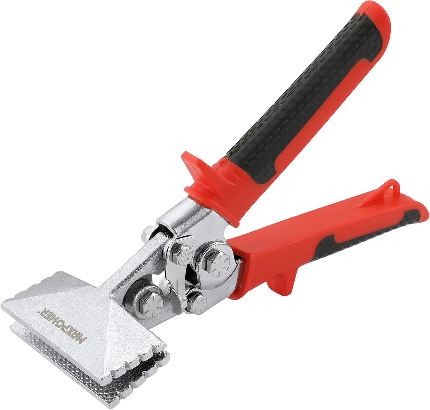 3" Sheet Metal Bender, Hand Seamer for Bending & Flattening | Straight Jaw, Non-Slip Rubber Handle, Alloy Steel, Precise Bending & Flattening, Ideal for HVAC, Auto Repair & Ductwork