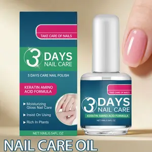Nail Care Oil, Nail Strengthener Oil for Soft & Breakable Nails, Fast-Drying Formula That Prevents Peeling and Cracking, Strengthening Gel for Healthy Nails