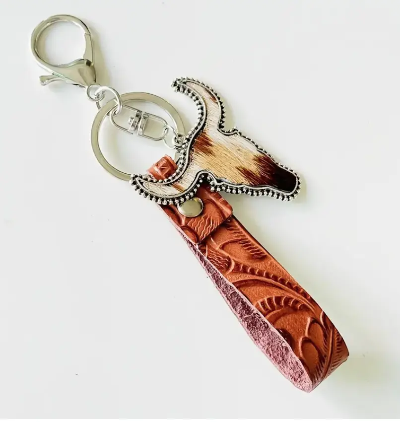 Bull Head Keychain Bull Head Keychain