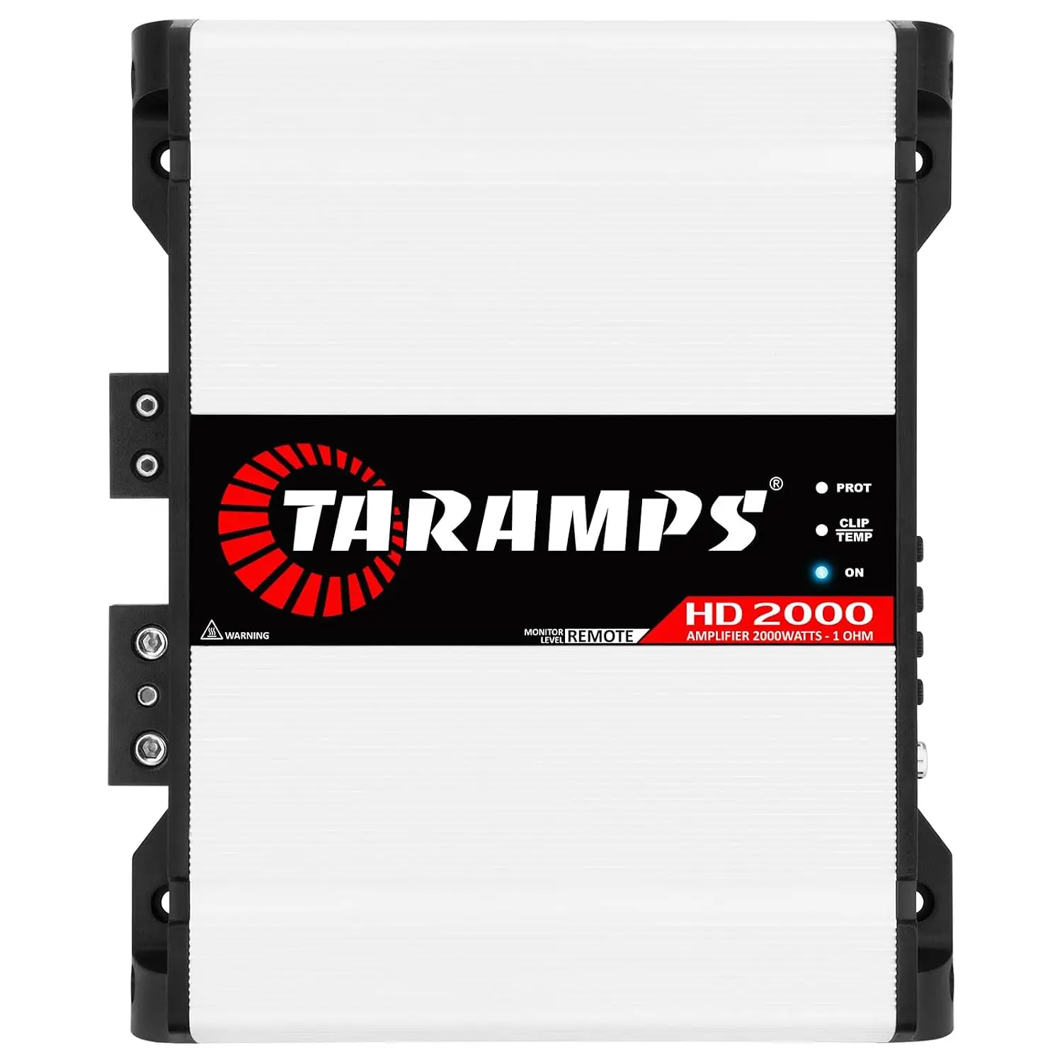 Taramps HD 2000 1 Ohm Full Range Car Audio Amplifier 2000 Watts RMS Monoblock Class Amp for Subwoofers, Woofers, Mid Bass, Midrange, Drivers and Tweeters with Bass Boost, Variable Crossovers