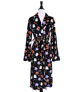 Kawai Halloween Bath Robe - Halloween Robe Gift For Her