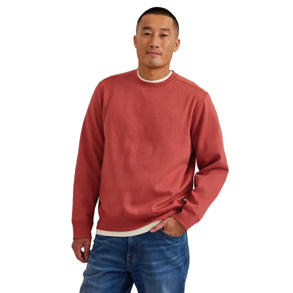 Eddie Bauer Men's All Day Fleece Crew Sweatshirt Soft Versatile Ideal for Everyday Wear