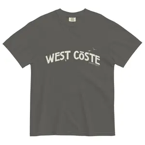 West Côste | Pepper | Unisex Garment-dyed T-shirt