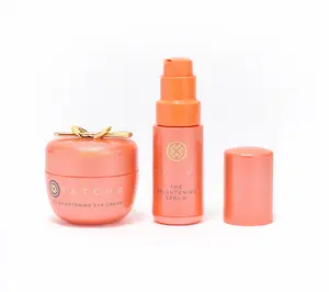 TATCHA Brightening Eye Cream and Mini Brightening Serum