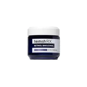 Heimish RX Retinol Bakuchiol Eye Cream - Anti-Wrinkle & Brightening Formula with 1% Bakuchiol, 0.01% Retinol & 5% Niacinamide for Hydration & Puffiness Reduction - Oil