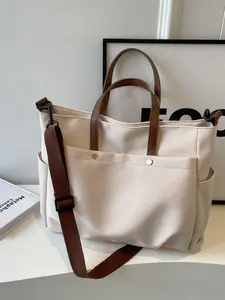 New Large Capacity Shoulder Bag for Women, Versatile Tote and Crossbody Laptop Bag, Stylish Gym and Travel Shopping Bag, Handbag Shoulder Bag