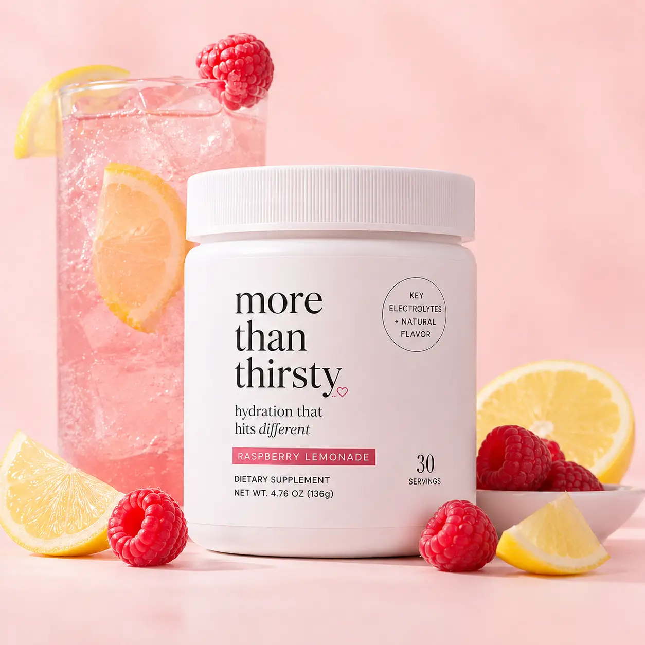 more than thirsty electrolyte drink mix