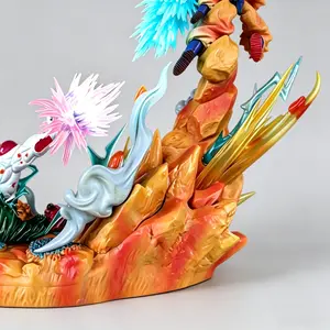 DBZ Anime Series Premium Glowing Figure, Collectible Display Model, Birthday Gift, Creative Holiday Decoration, Surprise Gift for Boyfriend