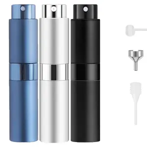 8ml Perfume Atomizer,3 pcs Perfume Travel Refillable Bottle, Empty Cologne Travel Bottle, Atomizer Sprayer