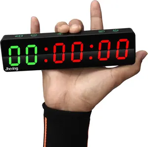 Jhering Gym Timer, Portable, Interval Timer with Rechargeable Battery and Built