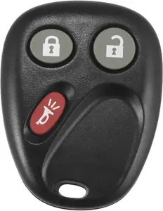 AUTOHAUX 315MHz LHJ011 Replacement Keyless Entry Remote Car Key Fob for Chevrolet Silverado Suburban Tahoe Avalanche Escalade for GMC Sierra 2500 HD 2003-2006 3 Buttons