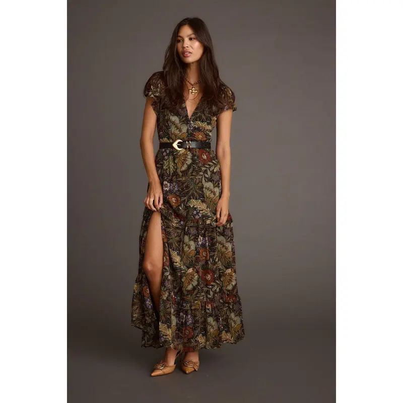 knee length dresses for ladies Hollow Black Burnout Halter Maxi Dress