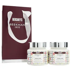 Beekman 1802 X Hershey's Candy Cane Body Cream 2pc Gift Set