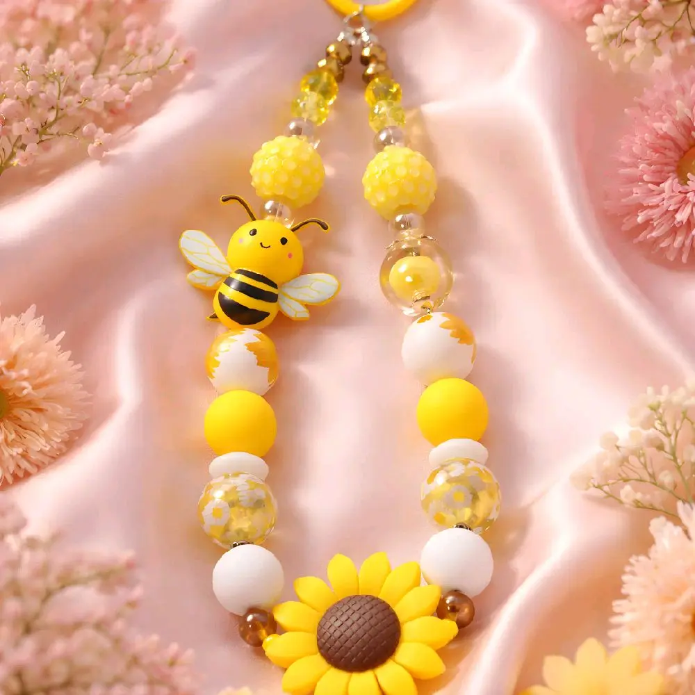 Sunflower dreams mobile phone charm