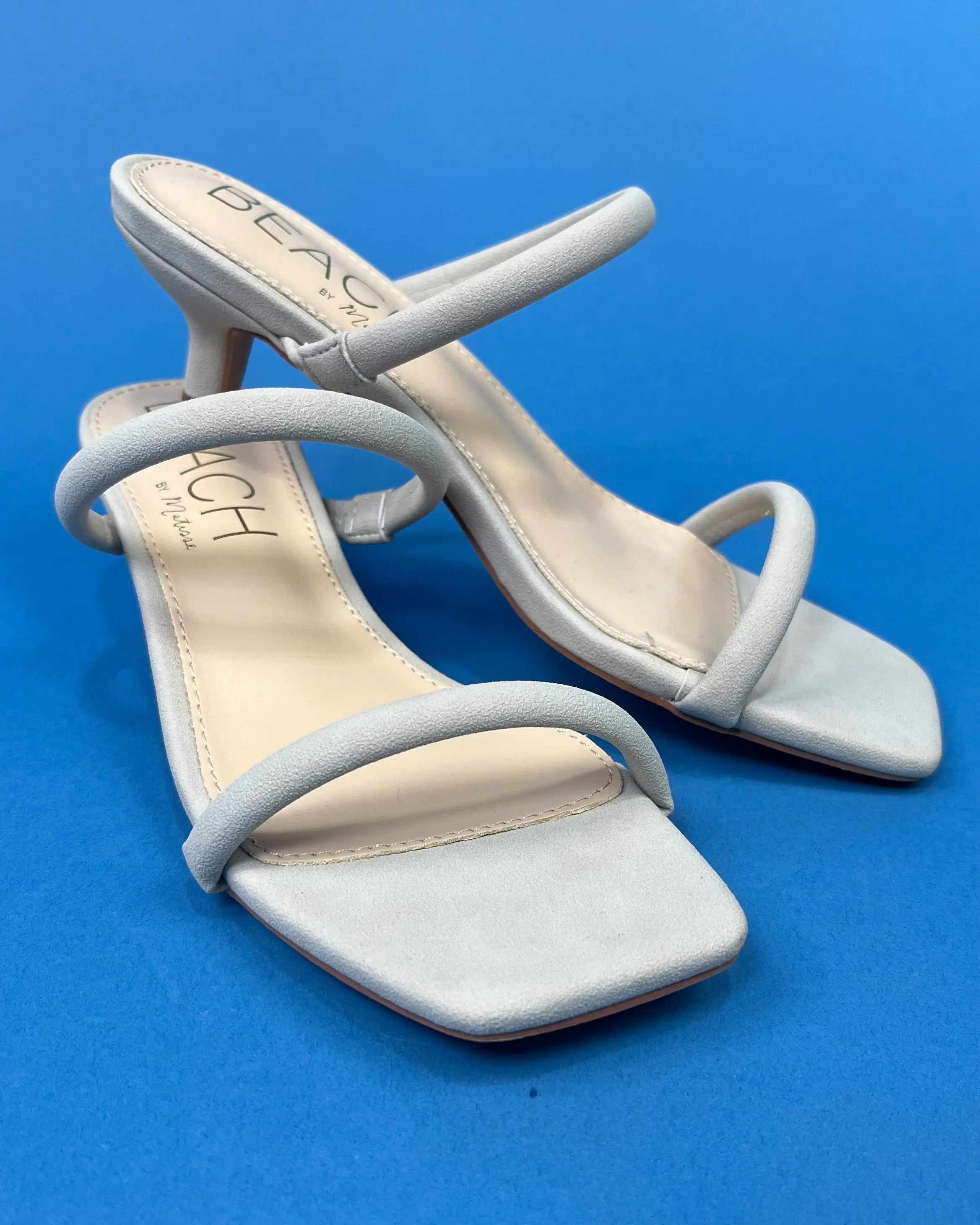 The Daphne Double Strap Kitten Heel