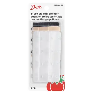 3" Soft Bra-Back Extender