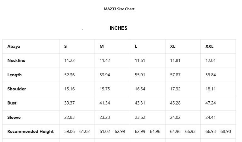 Modest Luxury Premium Nida Zoom Umbrella Cut Summer Abaya (MA233)