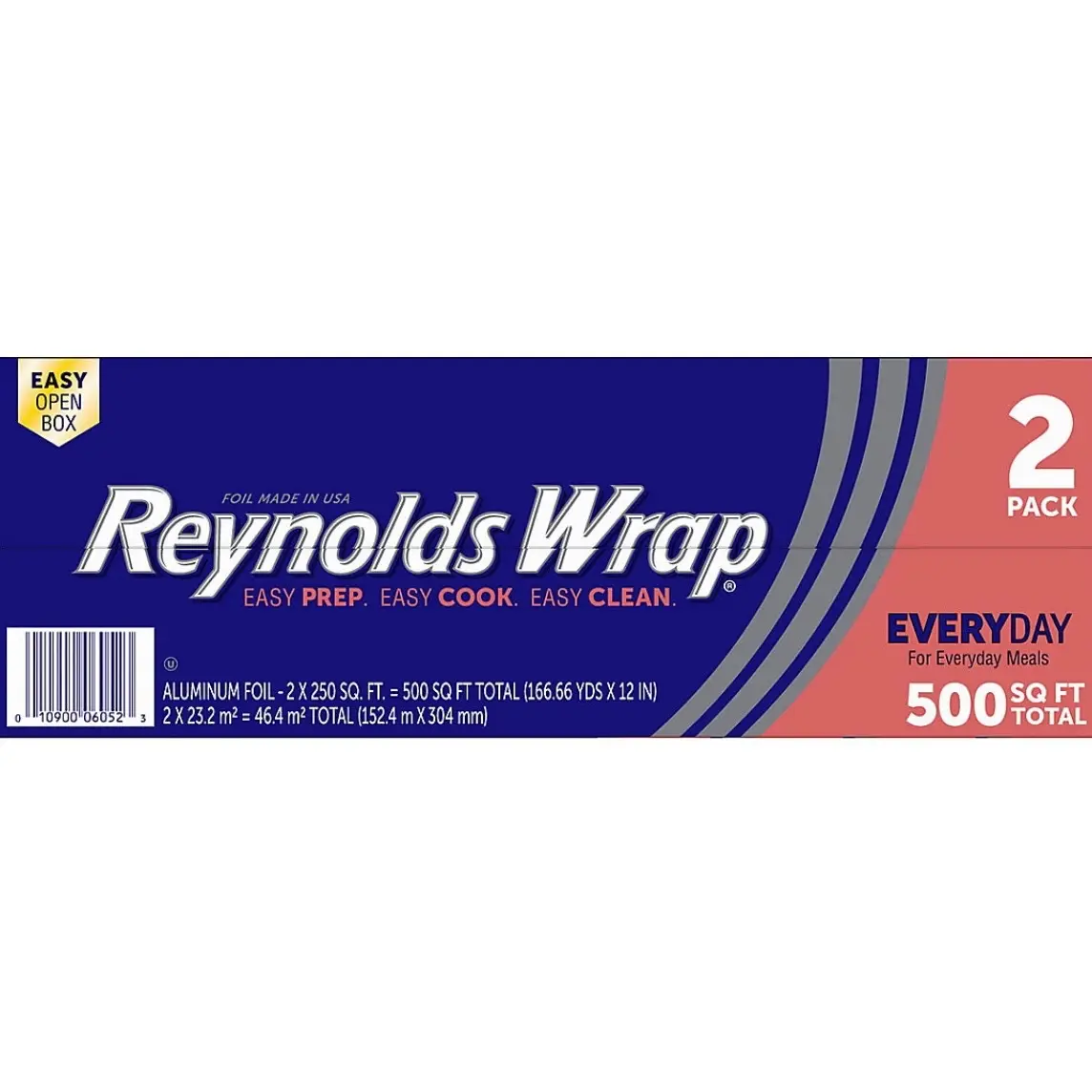 Reynolds Wrap Standard Aluminum Foil, 250 Sq. ft, 2 ct. Reynolds Wrap Standard Aluminum Foil, 250 Sq. ft, 2 ct.