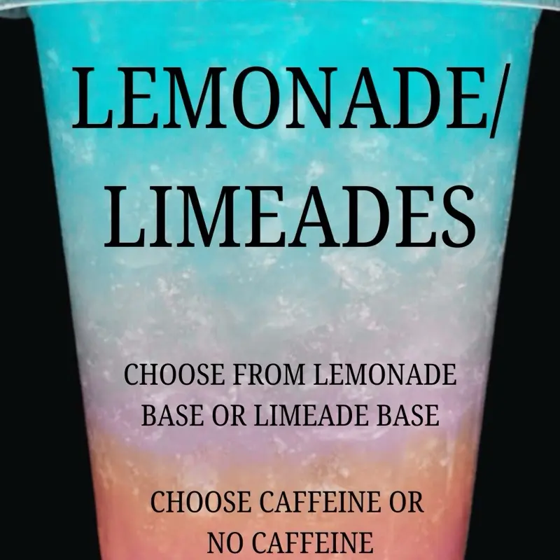 Loaded lemonade/limeade tea, dry tea kits. Perfect for on the go! Includes vitamins, green tea, sugar free flavors and caffeine! Great alternative for energy drinks. Can make with or without energy. natural teas