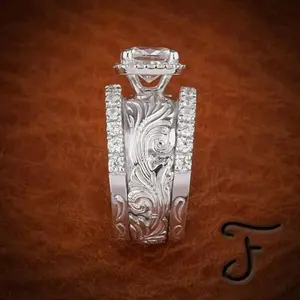 Vintage Ethnic Carved Gemstone Ring for Women - Wide Band Alloy Statement Jewelry with Intricate Floral Design, Durable Casual Attire & Gift Idea, Vintage Jewelry gifts3