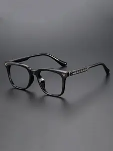 New Korean style square glasses, unisex, fashionable light luxury elegant and artistic eyeglass frames, available in multiple styles, the perfect gift for him, very le for daily wear and photo props.