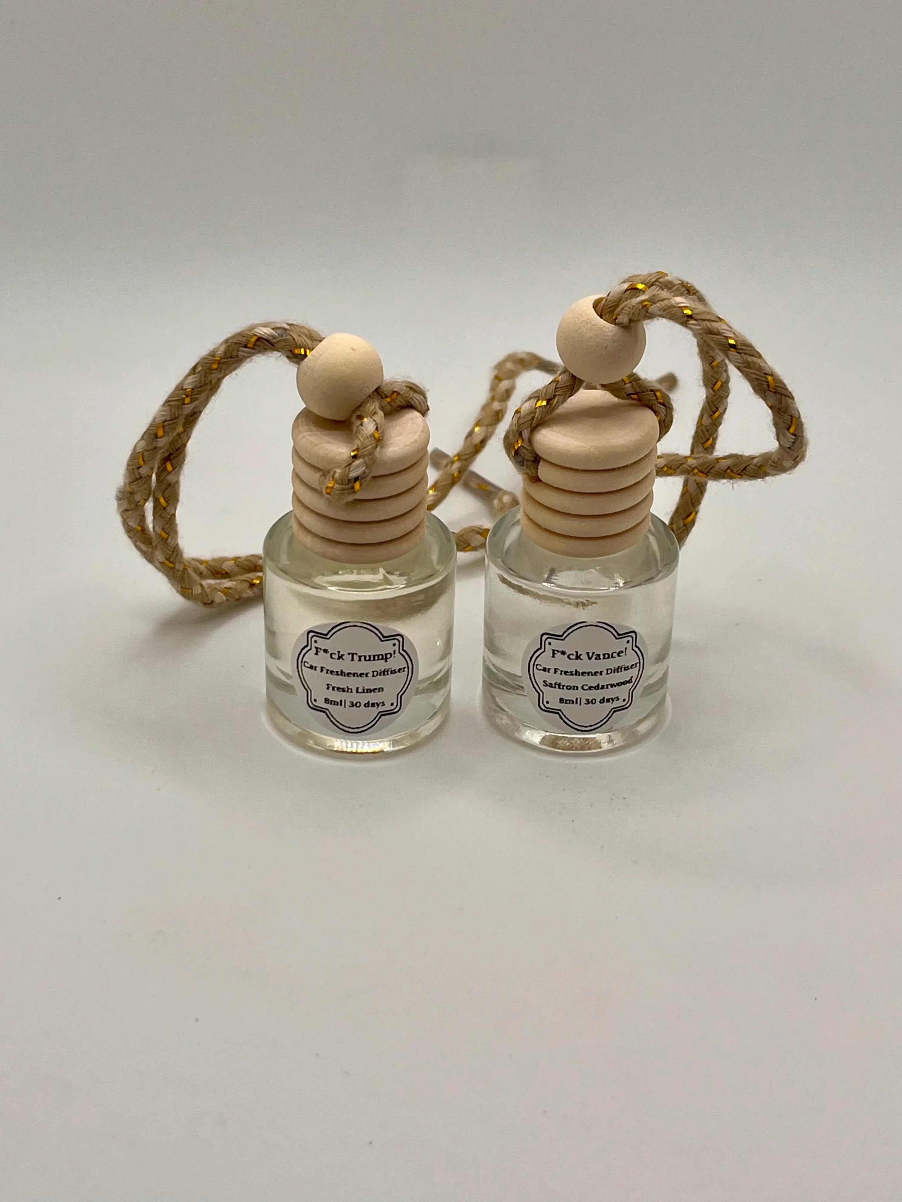 Custom 8ml Car Freshener Diffuser- PLEASE READ PRODUCT DESCRIPTION