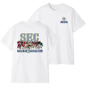 ToolHeaven Vintage SEC Southeastern Conference T-Shirt - Retro College Sports Graphic Tee, Unisex Streetwear , Gift For Game Day Fans & Alumni, Menswear Tops, Men's T-shirts