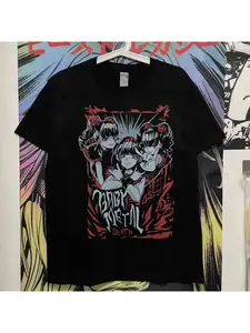 Babymetal Japan Band T Shirt Men Women's Hip-hop Rock Band Casual Short Sleeve Y2k Tees Tops