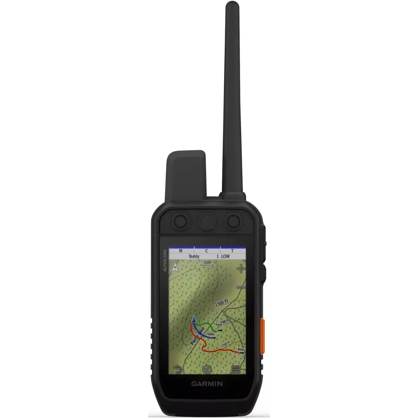 Garmin Alpha 200i Electronic Dog Tracking & Training Handheld System - Rechargeable, GPS Monitor, Bluetooth-Enabled, Memory-Equipped (010-02230-50)