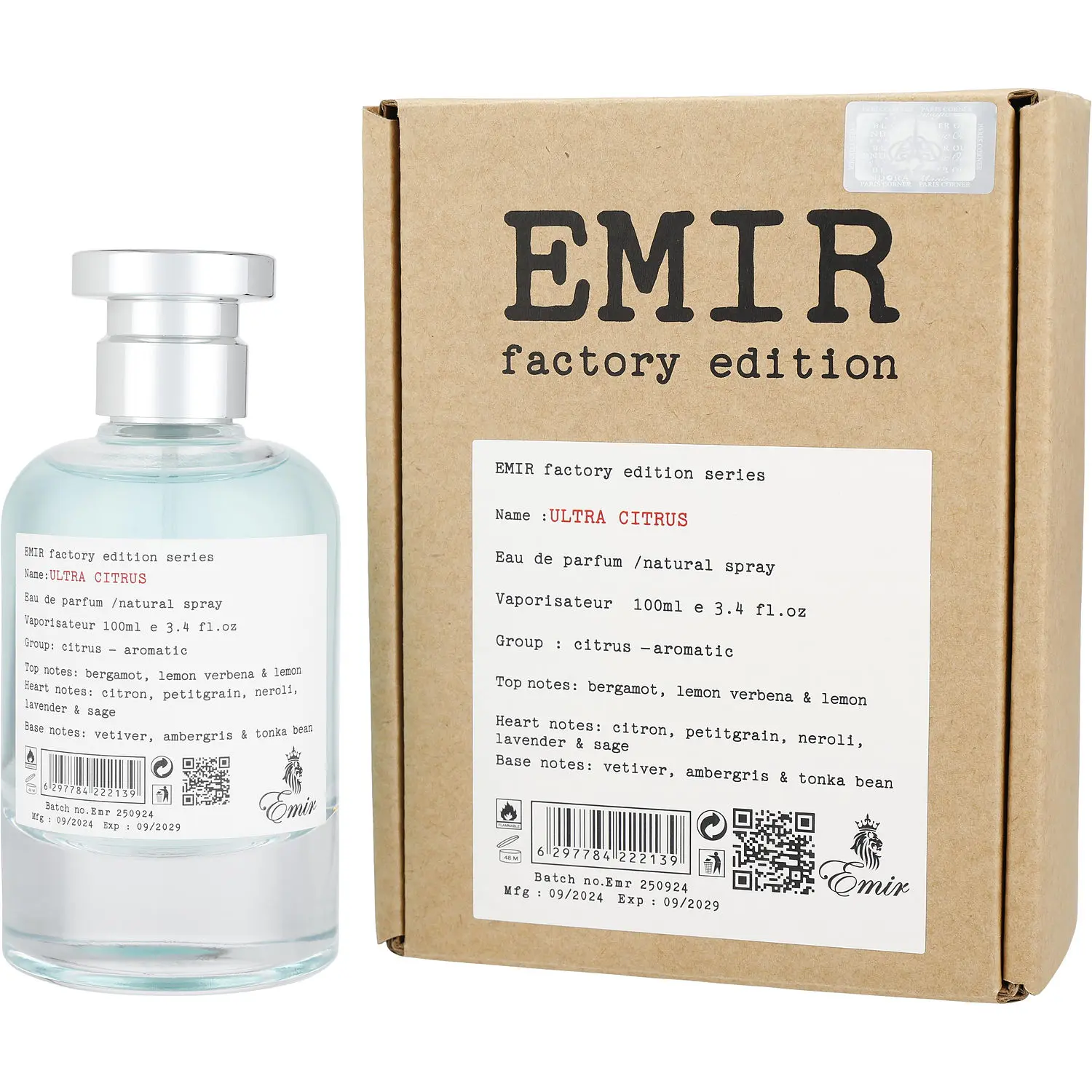Emir Ultra Citrus By Emir Eau De Parfum For Men