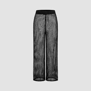 Cider Hollow Out Cover Up Pants SwimWeek