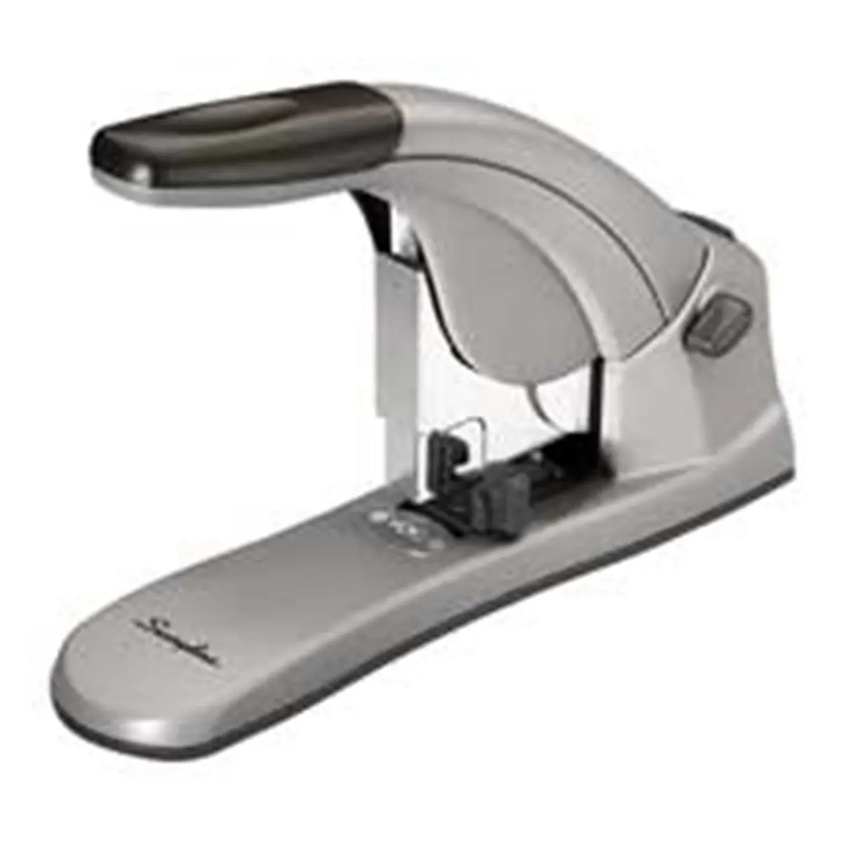 Swingline All-Metal Die-Cast Heavy-Duty Stapler with Protective Finish, Cartridge Compatibility, 50% Less Stapling Effort, Easy Jam-Clearing Knob, 120-Sheet Capacity, 2.75 in. Throat Depth – Gray Office Binder Accessory